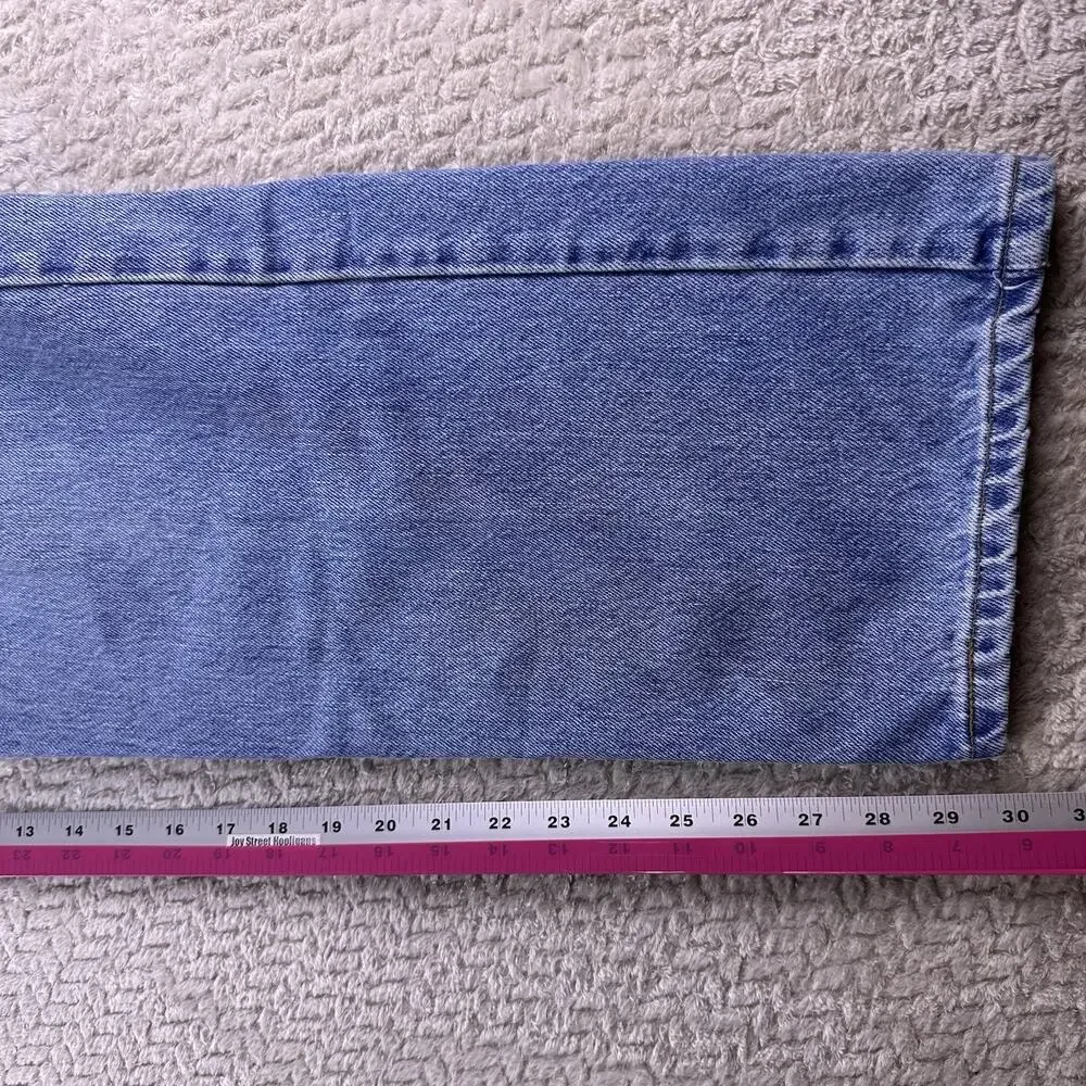 Vintage Levis 505 Regular Fit Straight Leg‎ Denim Jeans Mens Size 38x30 Light